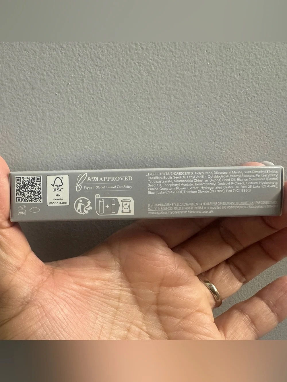NEW r.e.m. beauty Essential Drip Glossy Balm | Juice Box | Deep Punchy Berry